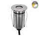 Inground Light 55mm Round Stainless Steel 2.5W Tri-CCT 150lm 12/24V IP67 IK10 Inground Light 55mm Round Stainless Steel 2.5W Tri-CCT 150lm 12/24V IP67 IK10